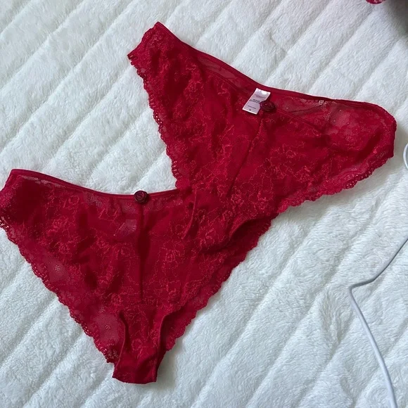 Victoria Secret Lace Bikini & Thong Panty Bundle - Picture 2 of 12
